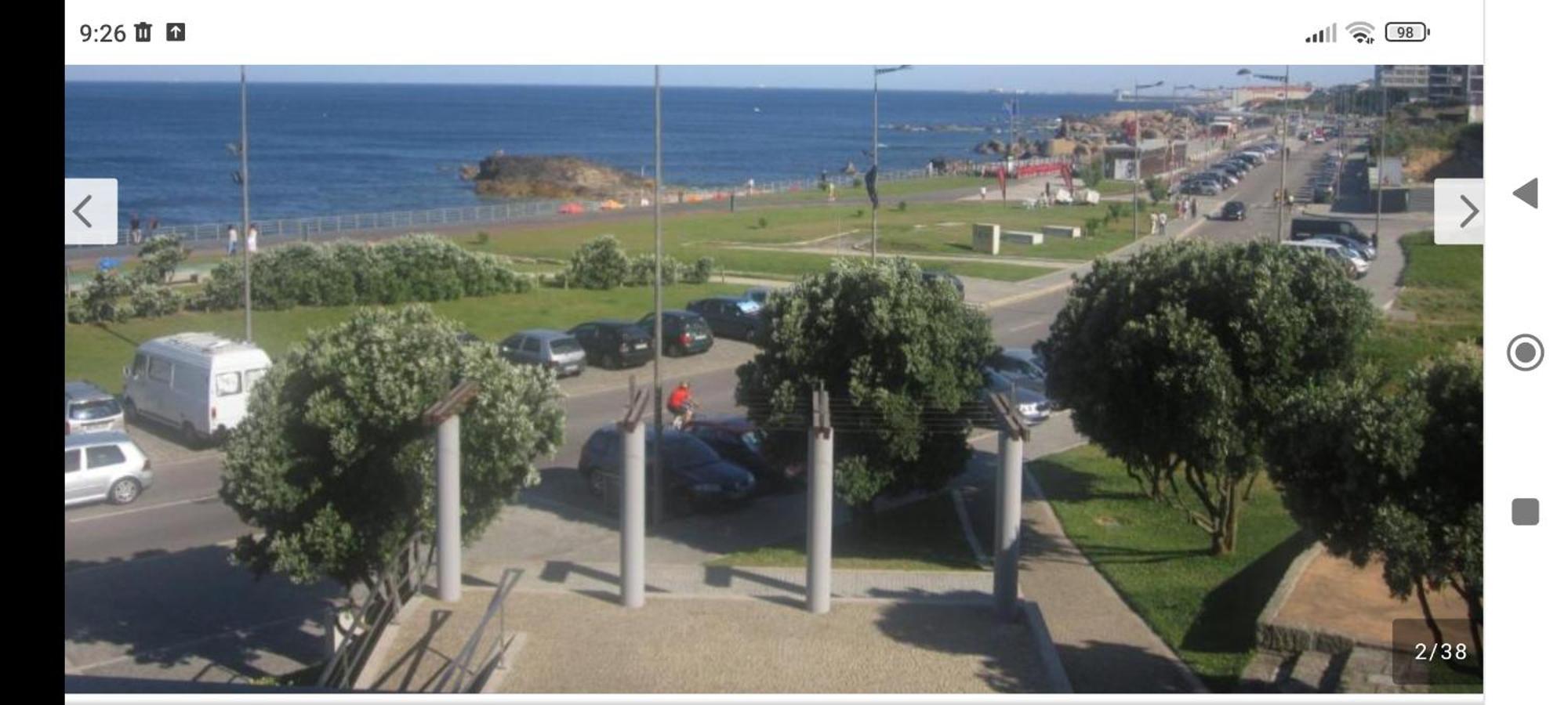 וילה נובה דה גאיה Oceanview Apartment On Beach Near Porto מראה חיצוני תמונה